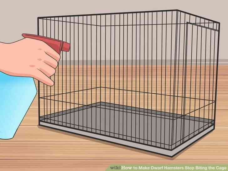 Image intitulée Faire des Hamsters Nains Arrêter de Mordre la Cage de l
